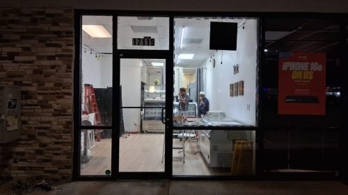 AFTER: Commercial Glass Entry Door Installed — Houston TX